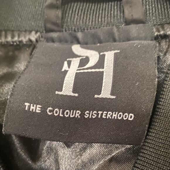 Hillsong Bomber Jacket Women's XL The Colour Sisterhood Shock Wonder Zip Jacket - Picture 3 of 12